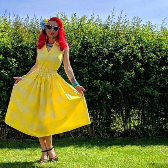 SOLD Modcloth Collectif Dress - Picture 3 of 8